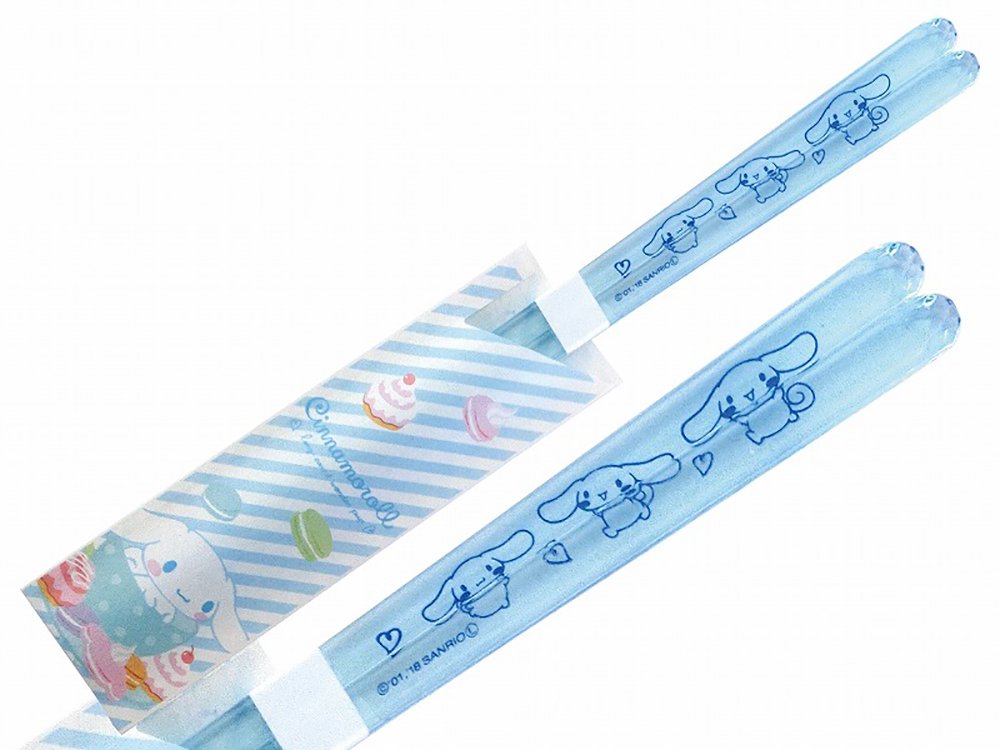Amazon.com: Kaneshotouki Cinnamoroll Heart Clear Chopsticks, Light